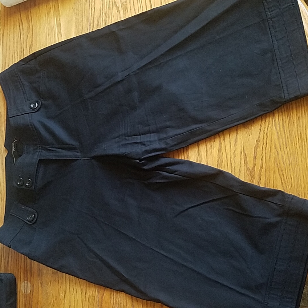 Venezia Black Capri Plus Size 16